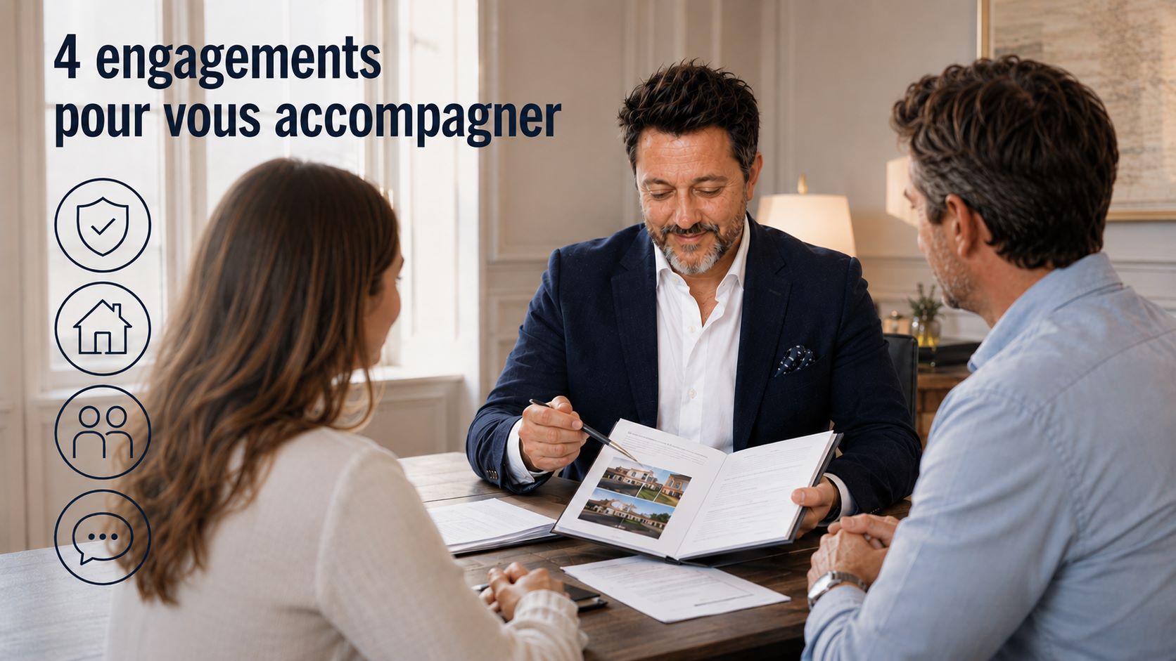 La méthode de Ludovic Mérigaud en 4 engagements pour vous accompagner